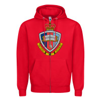 Red australian defence force academy coat of arms Zipper Hoodie - linhVisuals