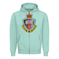 Seafoam australian defence force academy coat of arms Zipper Hoodie - linhVisuals