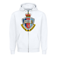 White australian defence force academy coat of arms Zipper Hoodie - linhVisuals