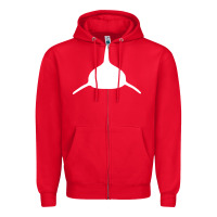 Red newandy casagrande Zipper Hoodie - linhVisuals