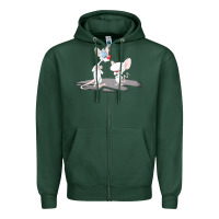 Newanimaniacs Pinky And The Brain Zipper Hoodie | Teevron