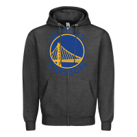 Charcoal Heather golden state basketball Zipper Hoodie - linhVisuals