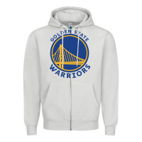 Dove Grey golden state basketball Zipper Hoodie - linhVisuals