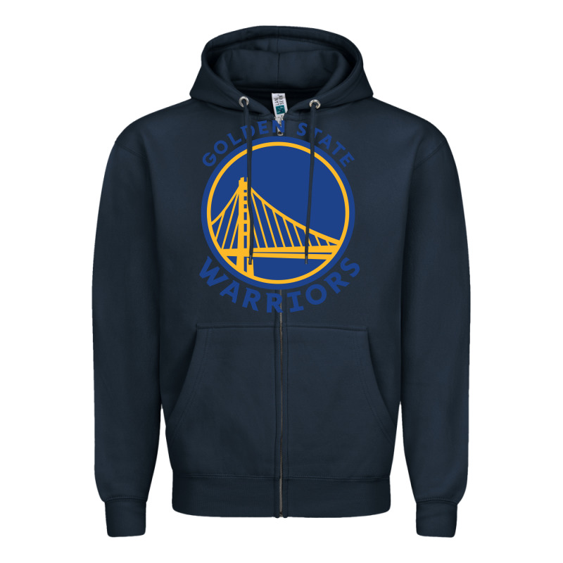 Golden State Basketball Zipper Hoodie by linhVisuals | Teevron