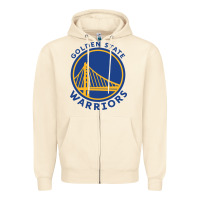 Sandshell golden state basketball Zipper Hoodie - linhVisuals