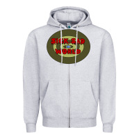Heather Grey Daria Sick.Sad World Zipper Hoodie - linhVisuals