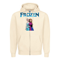 Sandshell newanna and elsa frozen Zipper Hoodie - linhVisuals