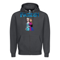 Smoke newanna and elsa frozen Zipper Hoodie - linhVisuals