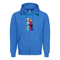 True Royal newanna and elsa frozen Zipper Hoodie - linhVisuals