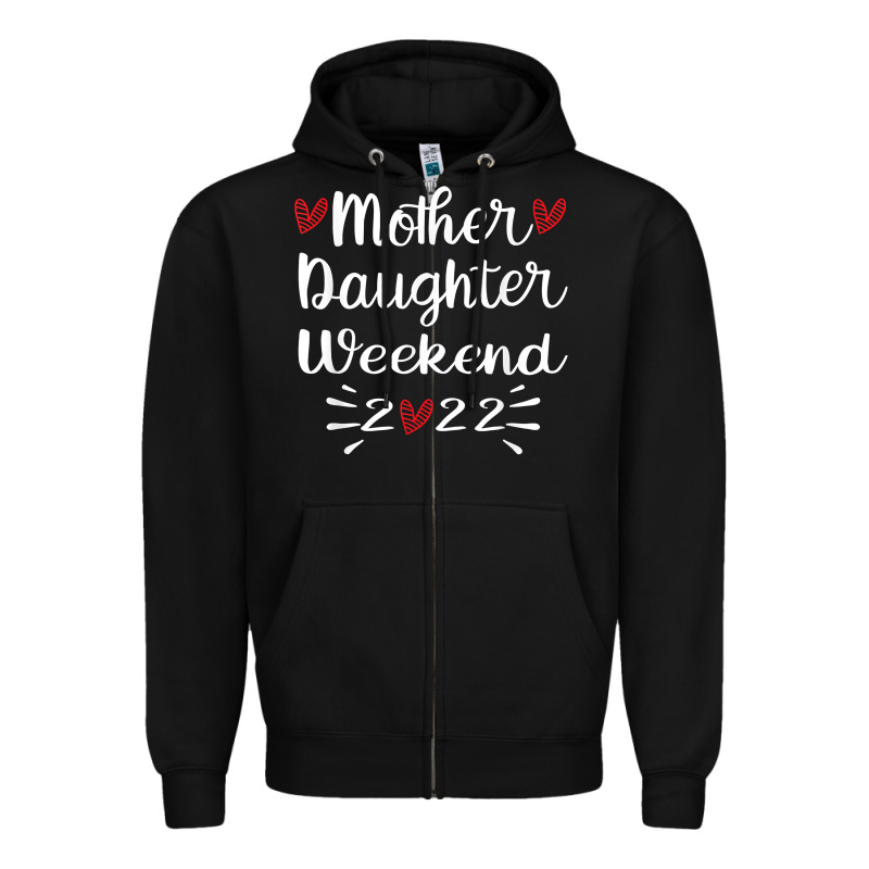 Mother Daughter Weekend 2022 Girls Trip Family Vacation T Shirt Zipper Hoodie by linhVisuals | Teevron
