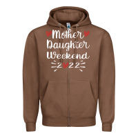 Chestnut mother daughter weekend 2022 girls trip family vacation t shirt Zipper Hoodie - linhVisuals