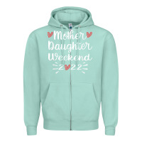 Seafoam mother daughter weekend 2022 girls trip family vacation t shirt Zipper Hoodie - linhVisuals