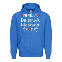 True Royal mother daughter weekend 2022 girls trip family vacation t shirt Zipper Hoodie - linhVisuals