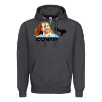 Smoke nicolas cage conair Zipper Hoodie - linhVisuals