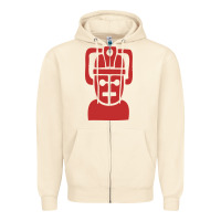 Sandshell cyberman Zipper Hoodie - linhVisuals