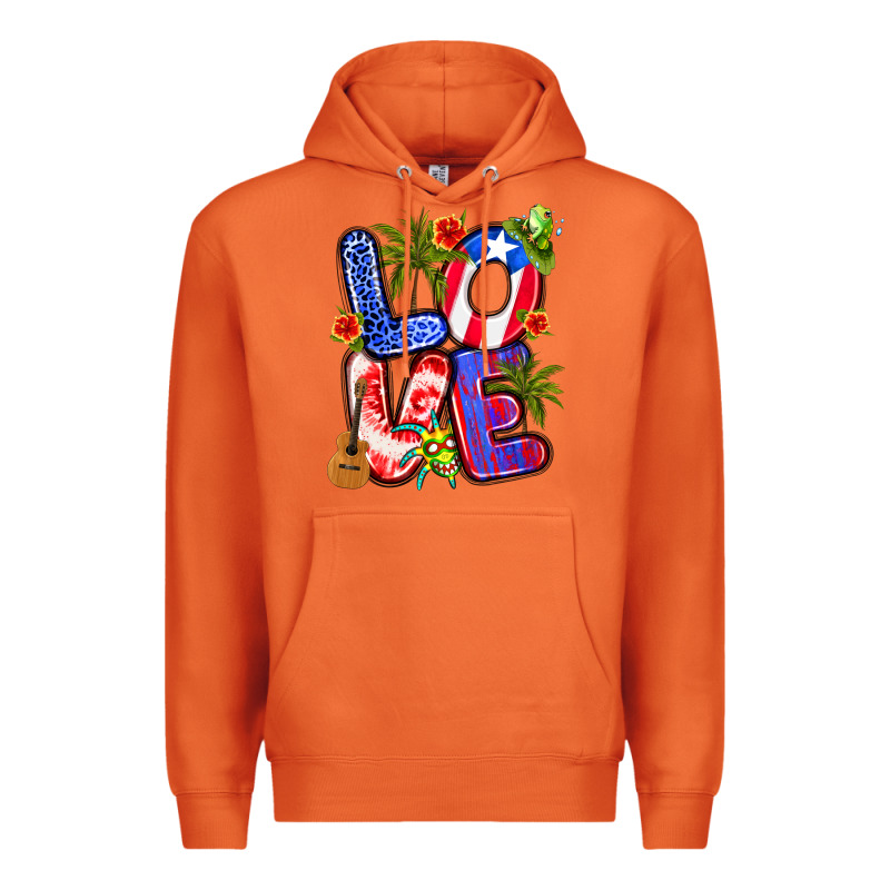 Puerto Rico Love Premium Hoodie by Artiststas | Teevron