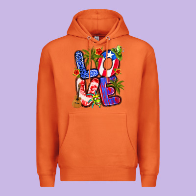 Puerto Rico Love Premium Hoodie Designed By Artiststas