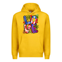 Lemon puerto rico love Premium Hoodie - Artiststas