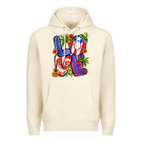 Sandshell puerto rico love Premium Hoodie - Artiststas