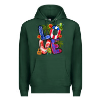 Sports Green puerto rico love Premium Hoodie - Artiststas
