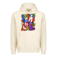 Tofu puerto rico love Premium Hoodie - Artiststas