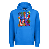 True Royal puerto rico love Premium Hoodie - Artiststas