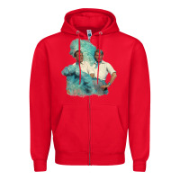 Red reprise (sisters)   white christmas Zipper Hoodie - linhVisuals
