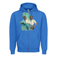 True Royal reprise (sisters)   white christmas Zipper Hoodie - linhVisuals