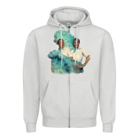 Dove Grey reprise (sisters)   white christmas Zipper Hoodie - linhVisuals