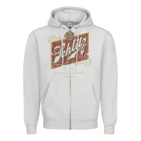 Dove Grey schlitz beer Zipper Hoodie - linhVisuals