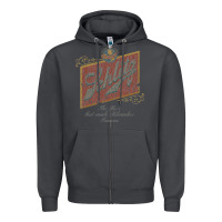 Smoke schlitz beer Zipper Hoodie - linhVisuals