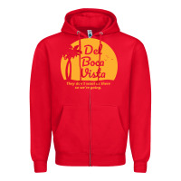Red seinfeld del boca retirement community Zipper Hoodie - linhVisuals
