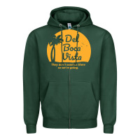 Sports Green seinfeld del boca retirement community Zipper Hoodie - linhVisuals