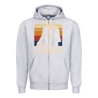 Heather Grey i knew it im surrounded by assholes Zipper Hoodie - linhVisuals