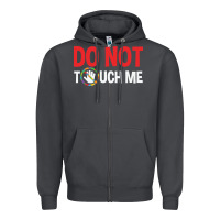 Smoke do not touch me autism kid Zipper Hoodie - linhVisuals
