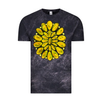 Cloud Black yellow  gemstone jewelny Vintage Tee - RanaPortraitStore