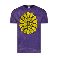 Cloud Purple yellow  gemstone jewelny Vintage Tee - RanaPortraitStore