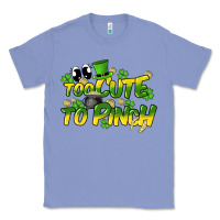Colony Blue Too cute to pinch St. Patrick's Day Classic Tee - HowdyJamesFarm