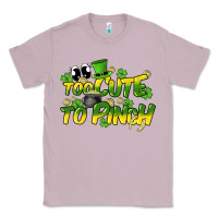 Lilac Too cute to pinch St. Patrick's Day Classic Tee - HowdyJamesFarm