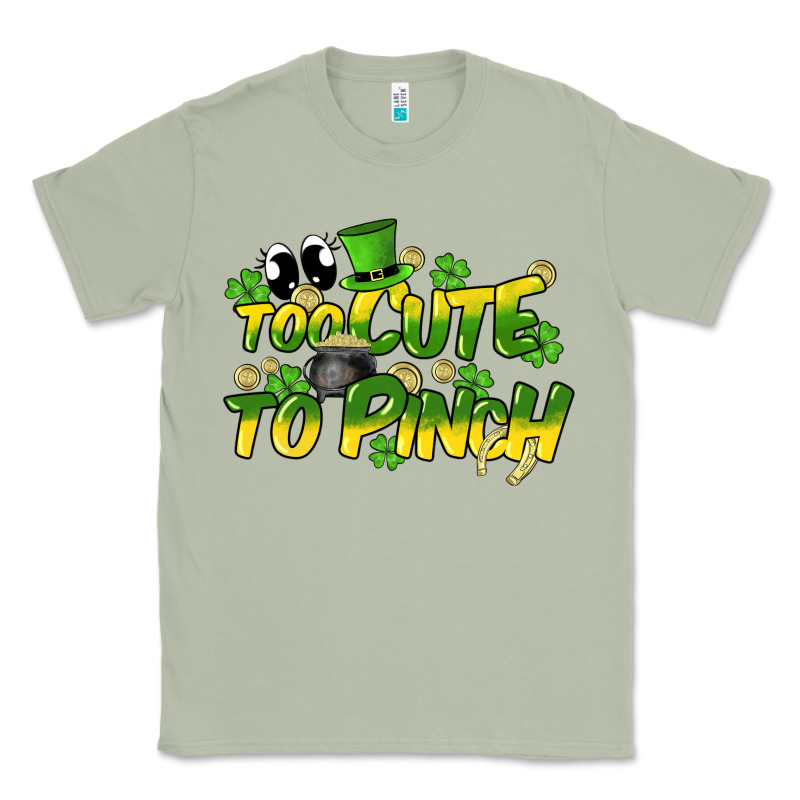 Too Cute To Pinch St. Patrick's Day Classic Tee by HowdyJamesFarm | Teevron