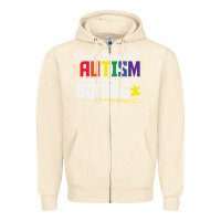 Sandshell god created autism normal was too boring Zipper Hoodie - linhVisuals