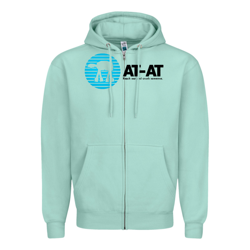 Reach Out And Crush Someone Zipper Hoodie by linhVisuals | Teevron