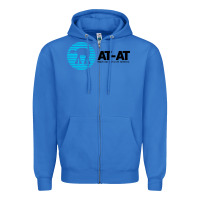 True Royal reach out and crush someone Zipper Hoodie - linhVisuals