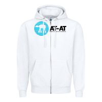 White reach out and crush someone Zipper Hoodie - linhVisuals