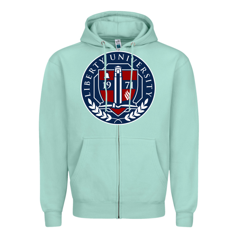 Liberty University Seal Zipper Hoodie by linhVisuals | Teevron