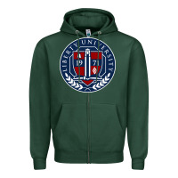 Sports Green liberty university seal Zipper Hoodie - linhVisuals