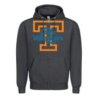 Smoke tennessee lady volunteers Zipper Hoodie - linhVisuals