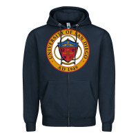 Navy university of san diego Zipper Hoodie - linhVisuals