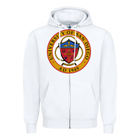 White university of san diego Zipper Hoodie - linhVisuals