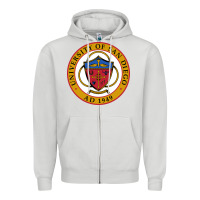 Dove Grey university of san diego Zipper Hoodie - linhVisuals